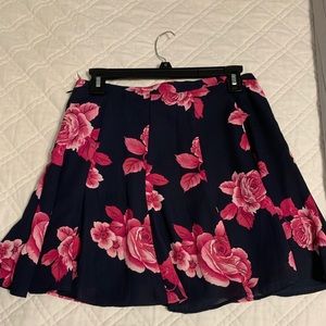 SMYM floral skater skirt